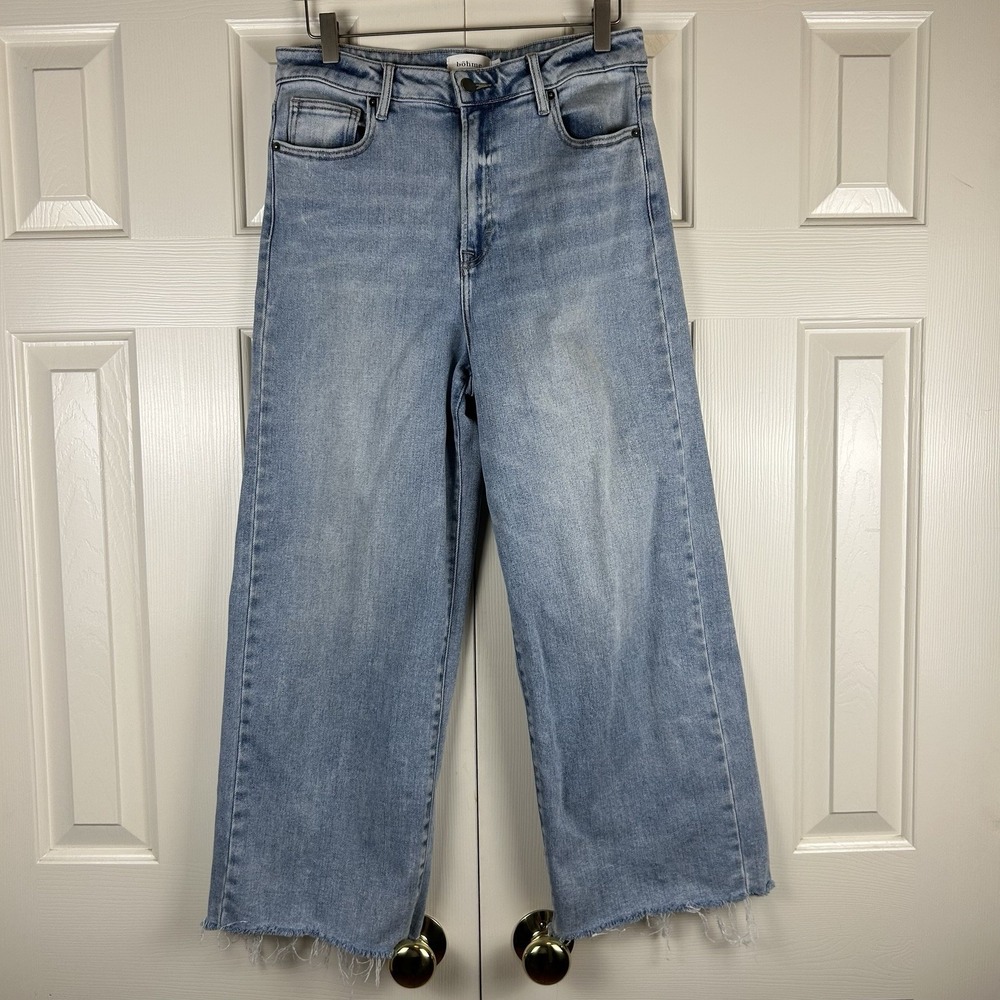 Bohme Wide Leg High Rise Jeans